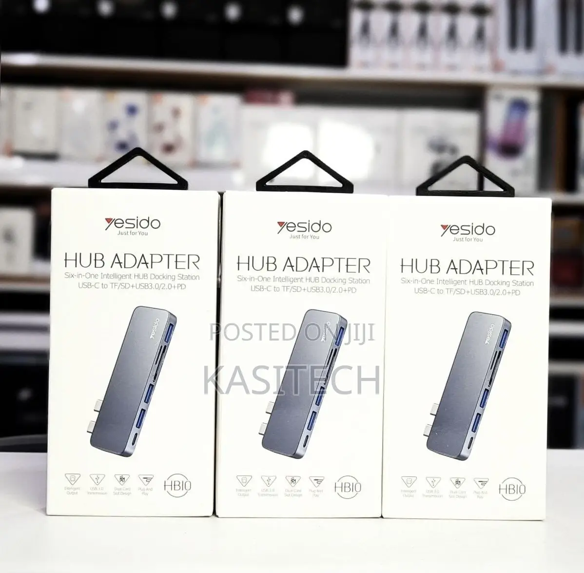 6 in 1 Macbook Hub