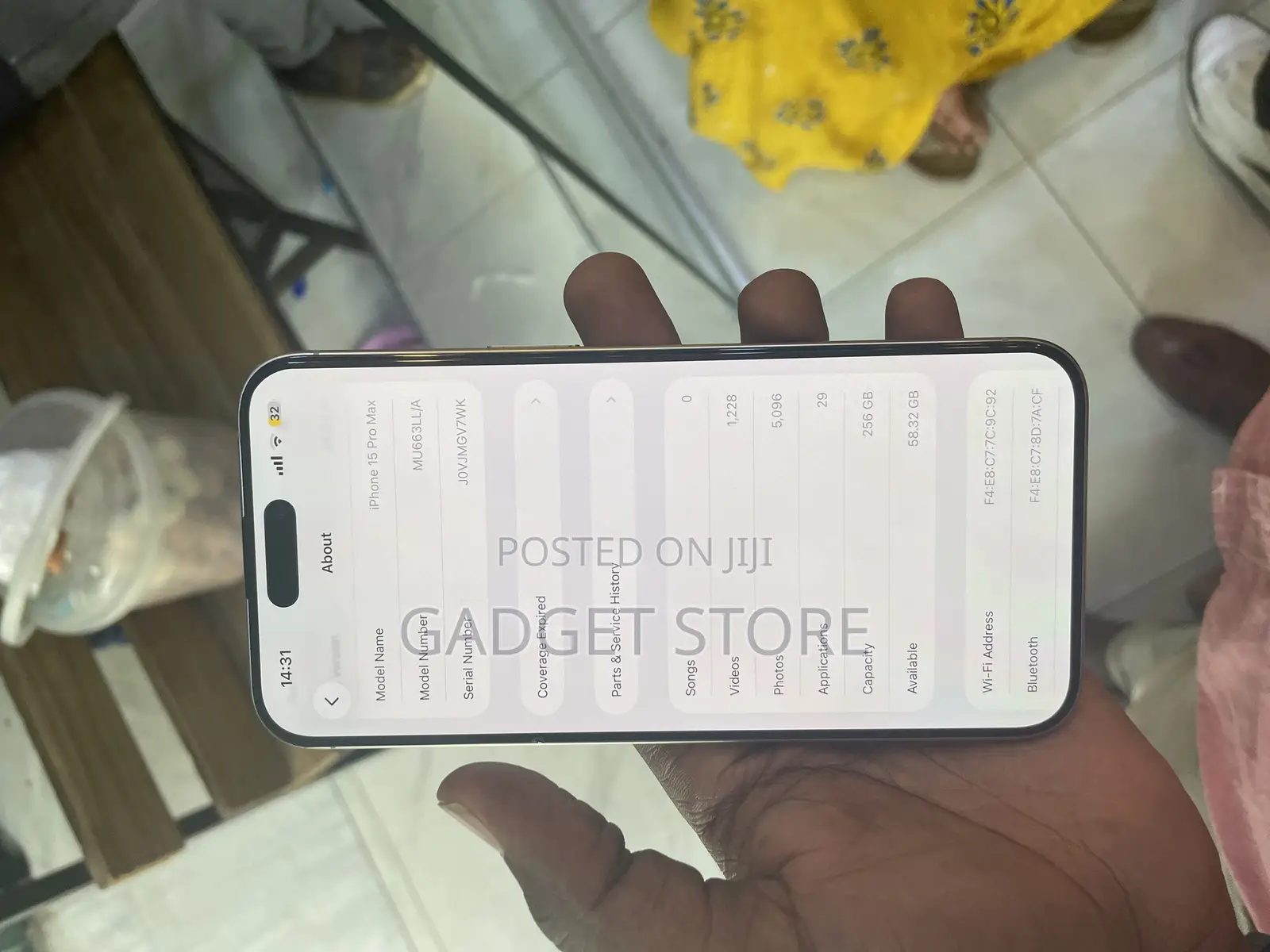 Apple iPhone 15 Pro Max 256 GB Gray