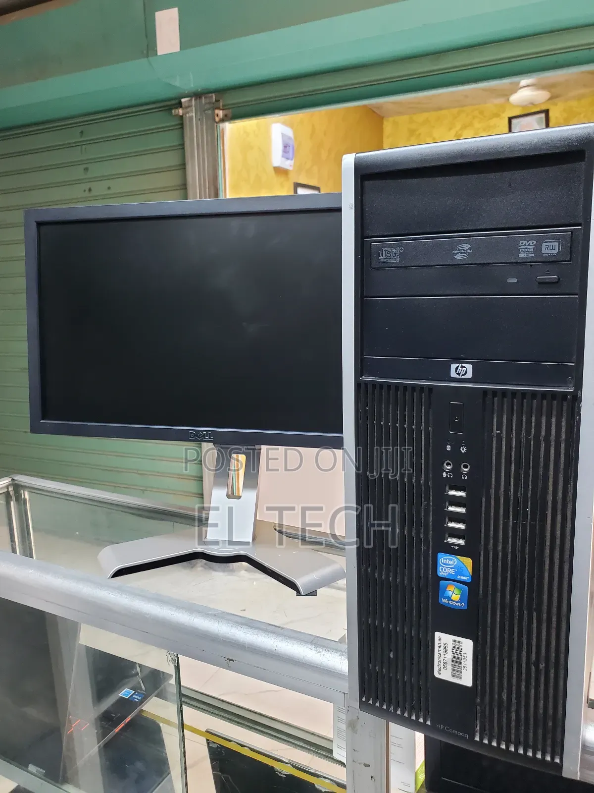 Desktop Computer HP 4GB Intel Core i5 HDD 500GB for sale - El tech ...
