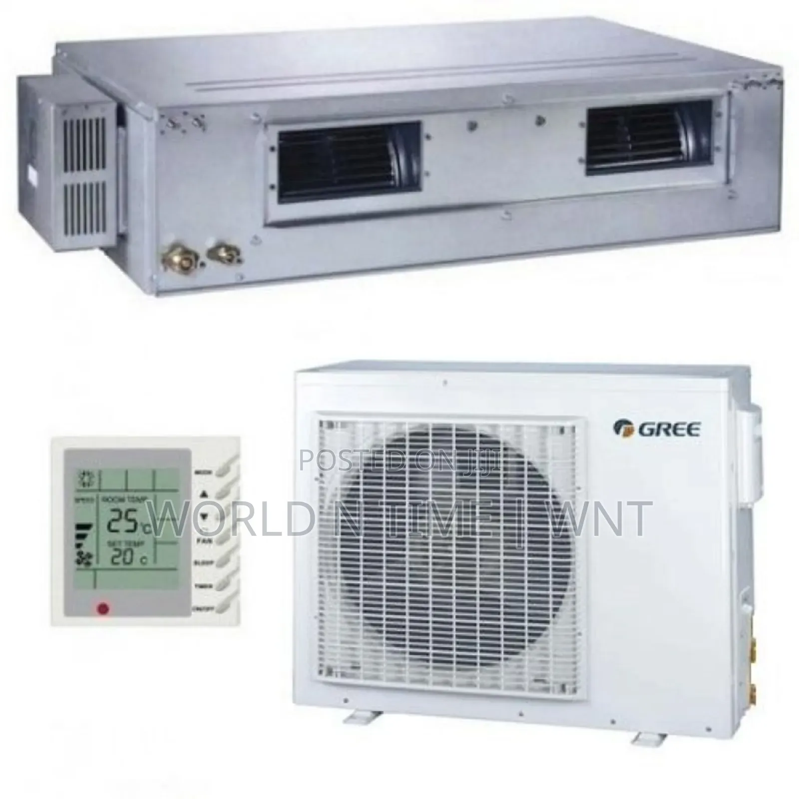 Gree R32 Inverter 48000btu High Pressure Ducted Ac A++ A+ W