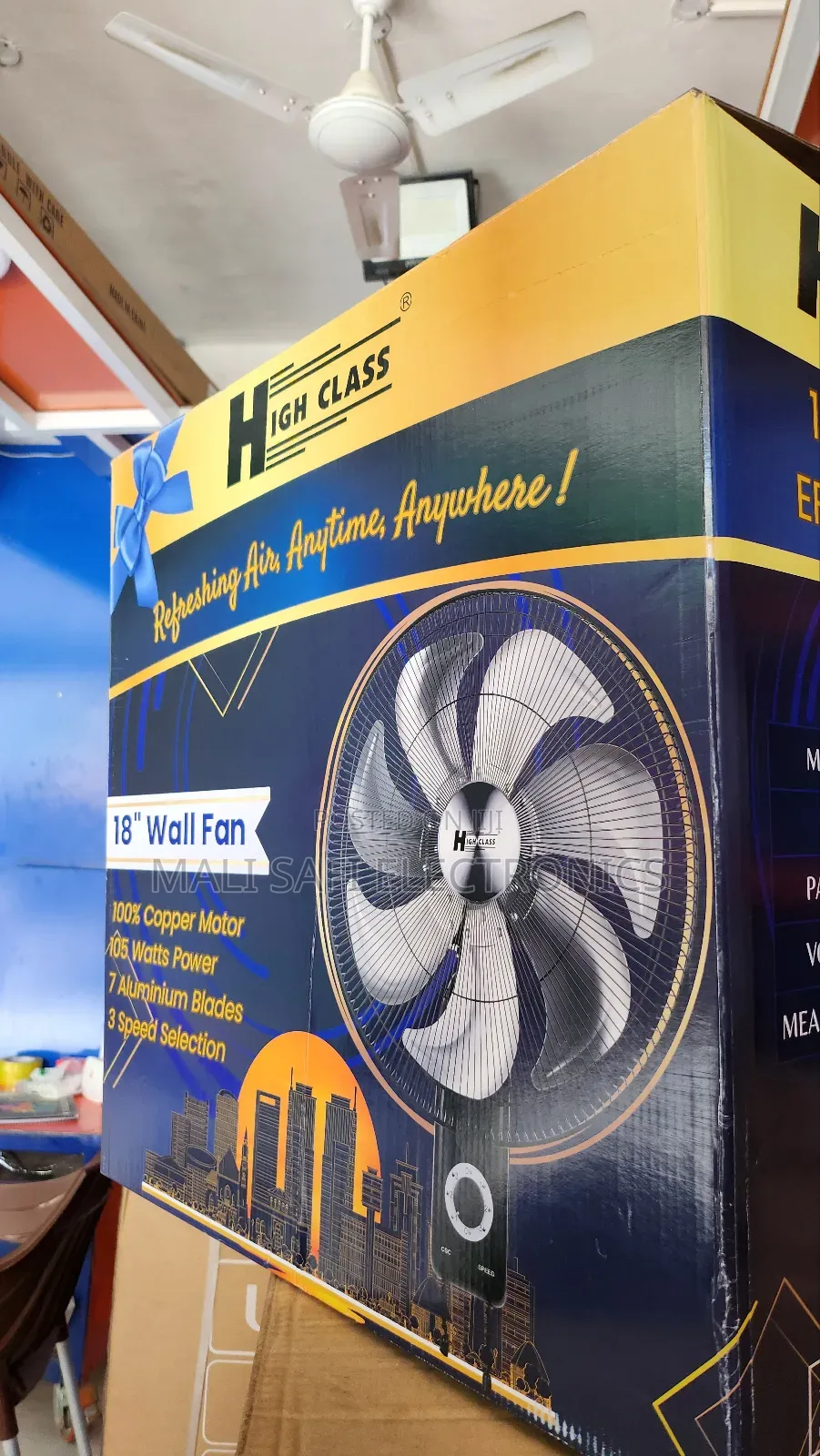 High Class Wall Fan Size 18
