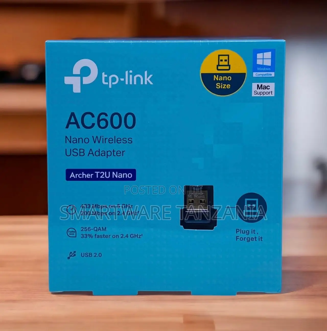 Tp-link Archer T2u Nano Ac600 Dual Band Usb Wi-fi Adapter