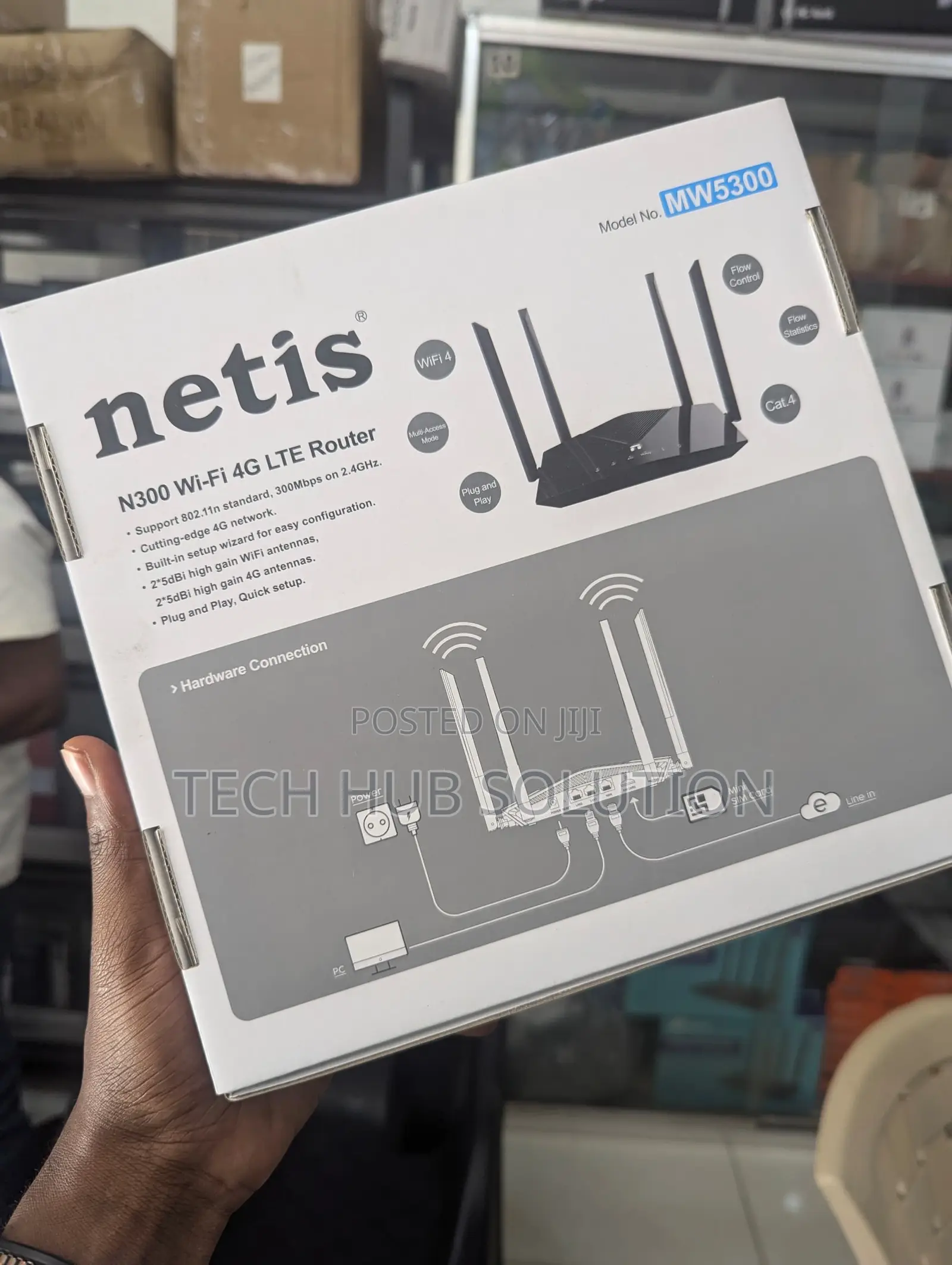 Netis N300 4g Lte Wifi Router