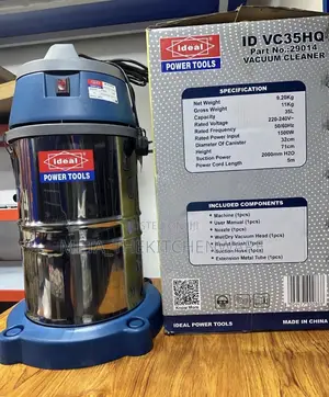 Ideal Power Tools Vacuum Cleaner Wet Dry 35l