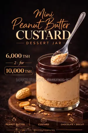 Mini Peanut Butter Custard