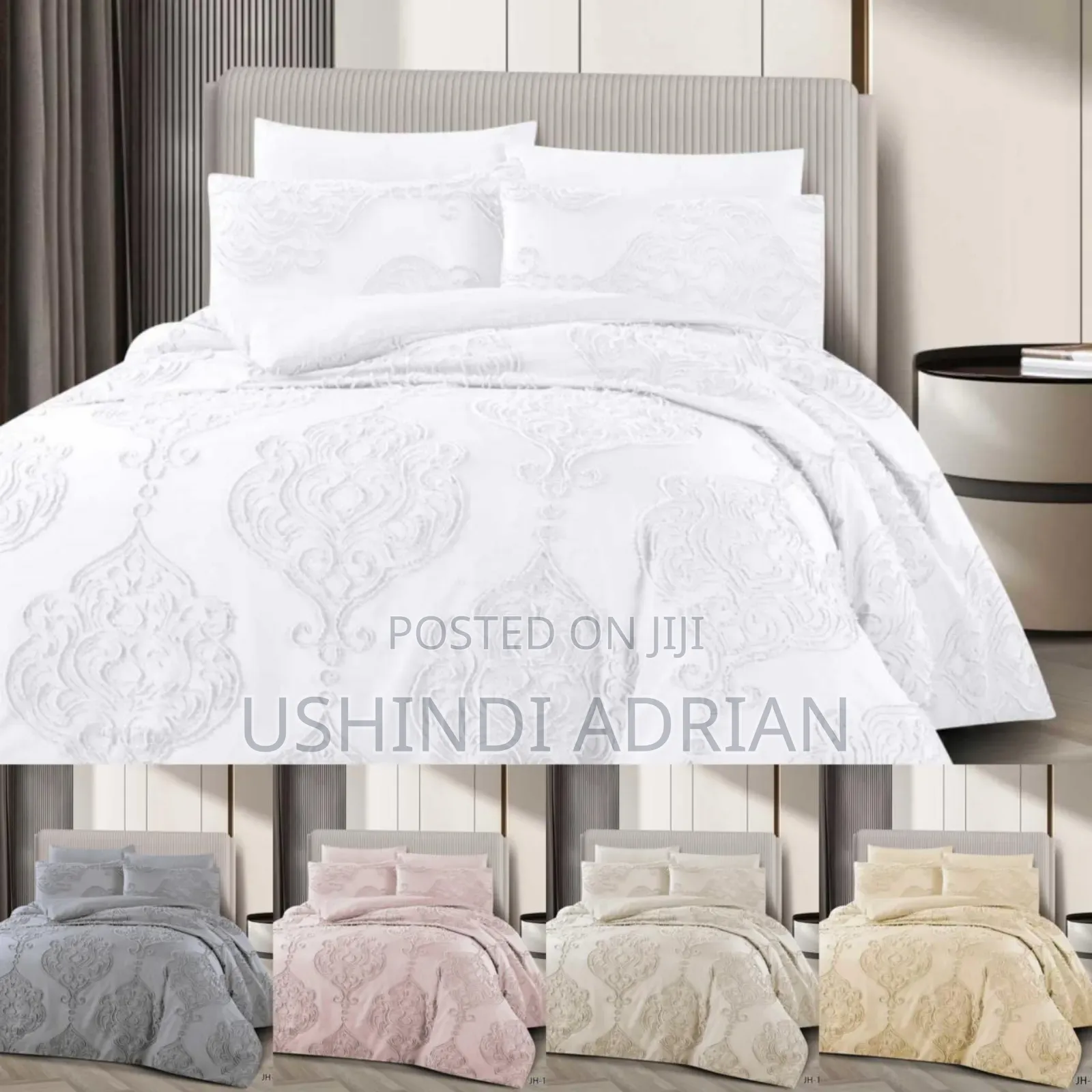 Seti Ya Shuka 6pc–Duvet Cover+Sheet+Pillow Case