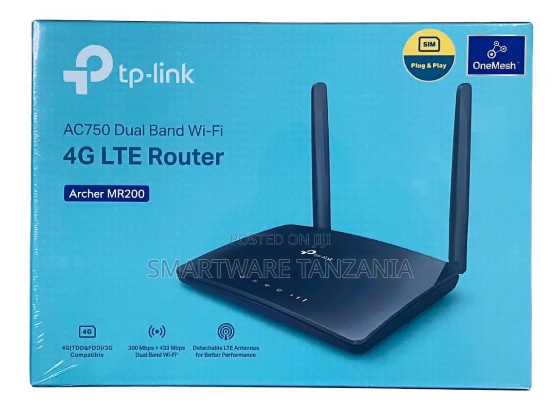 Tp-Link Archer Mr200 Ac750 4g Lte Dual Band Wi-Fi Router