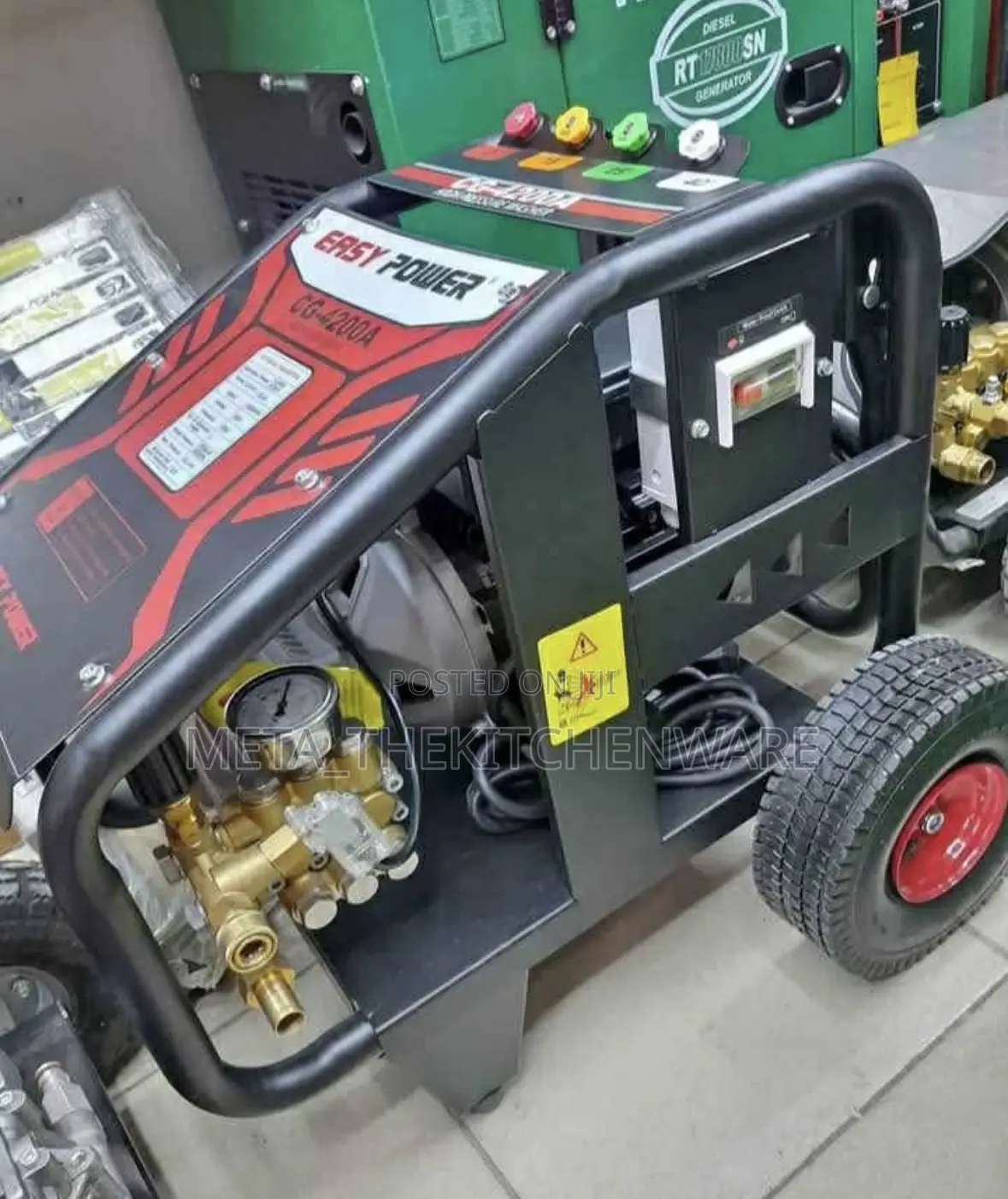 Easy Power Electric High Pressure Washer Cg-4200a 3800psi 250bar