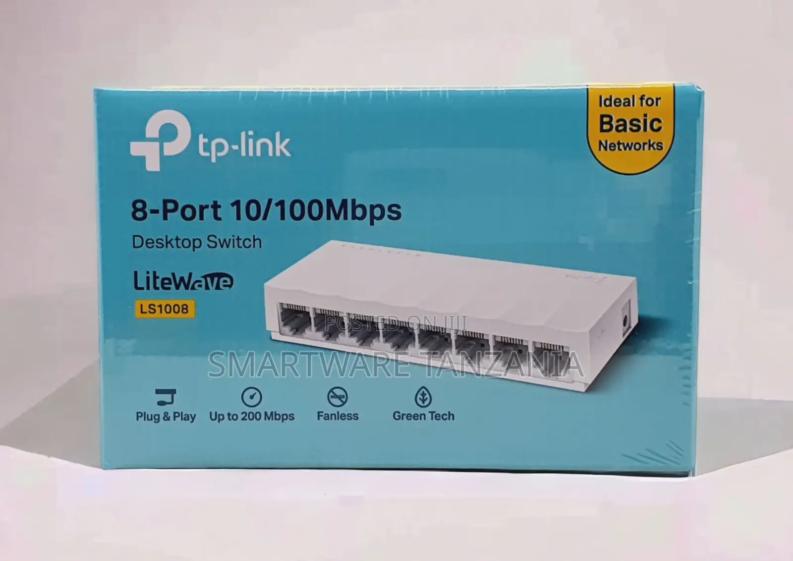 Tp-link Ls1008 Litewave 8-port 10/100mbps Desktop Switch
