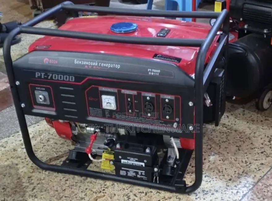 Edon Key Start Gasoline Generator 5.5 Kw Pt-7000d
