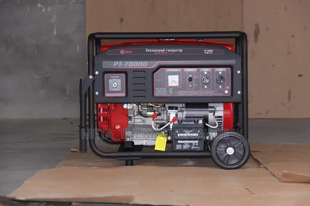 Edon Key Start Gasoline Generator 5.5 Kw Pt-7000d