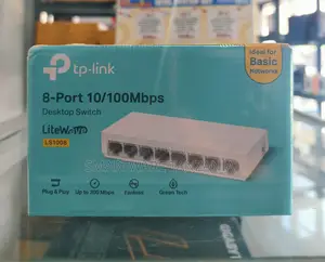 Tp-Link Ls1008 Litewave 8-Port 10/100mbps Fanless Desktop Switch