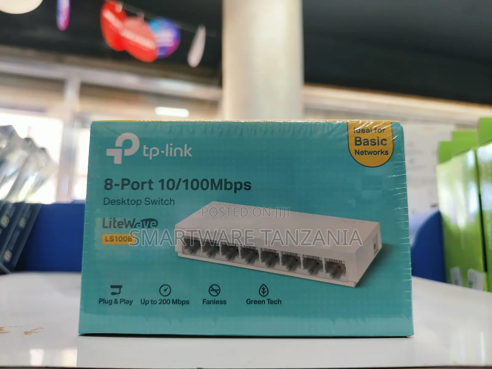 Tp-link Ls1008 Litewave 8-port Network Switch For Basic Networks