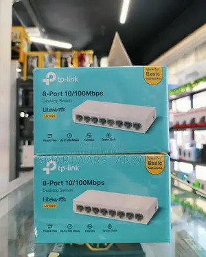 Tp-Link Ls1008 Litewave 8-Port 10/100mbps Plug and Play Switch