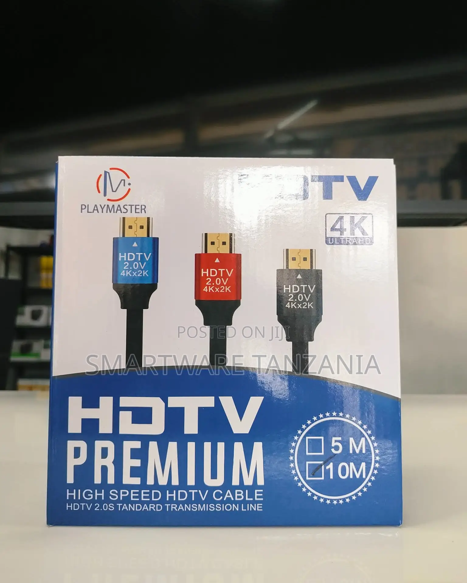 Playmaster HDTV Premium Hdmi 2.0 High Speed Cable 10 Metres