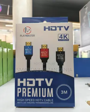 Playmaster HDTV Premium Hdmi 2.0 High Speed Cable 3 Metres