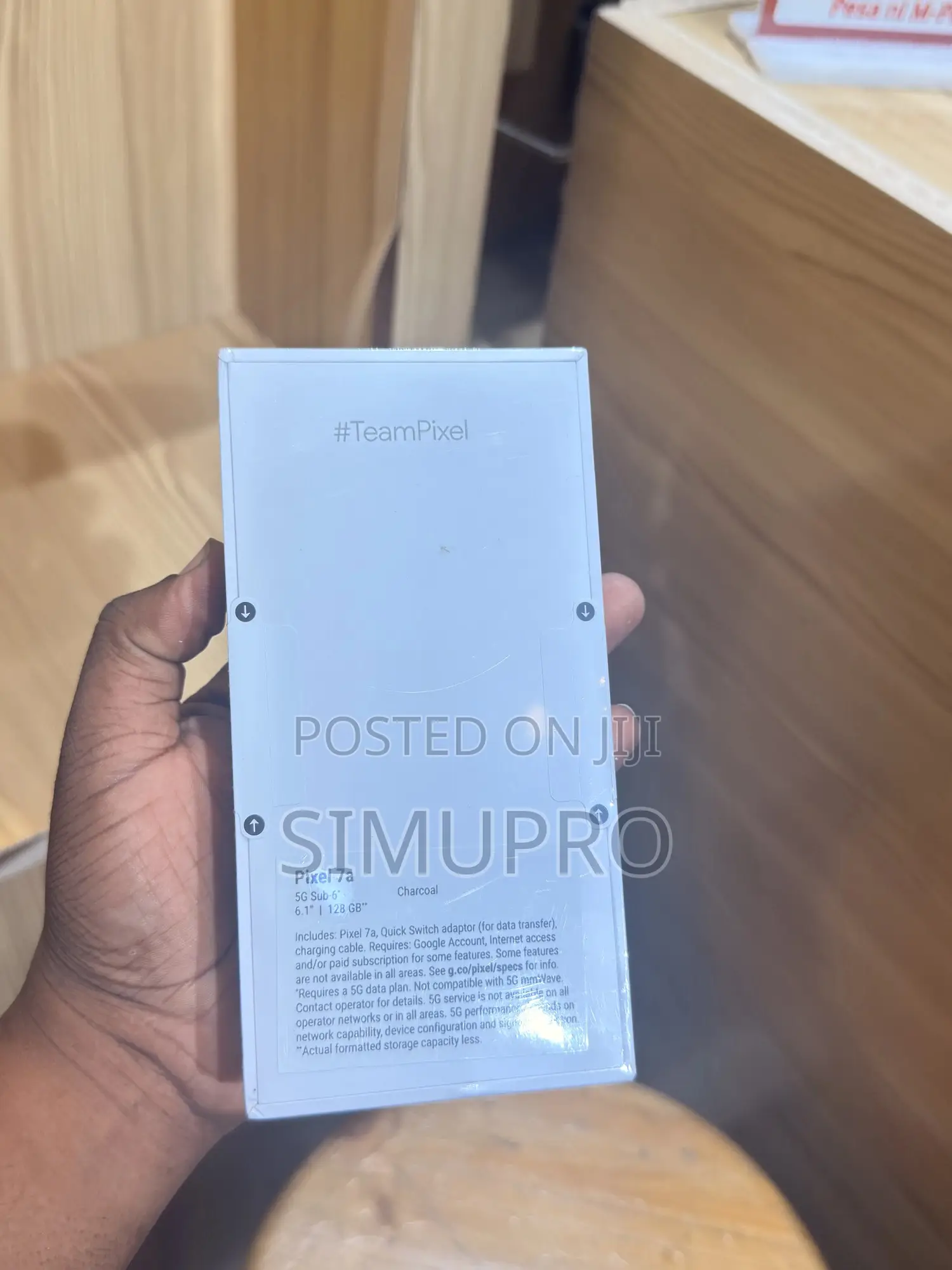 New Google Pixel 7a 128 GB Black