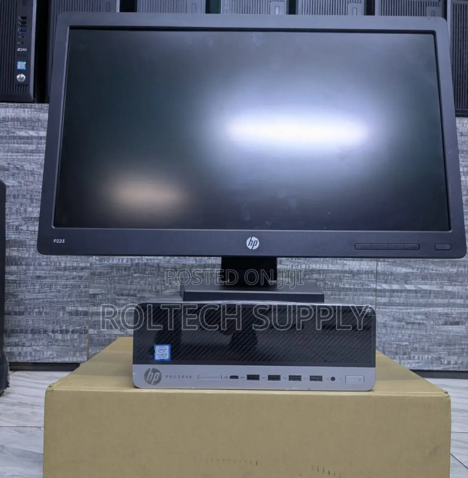 Desktop Computer HP ProDesk 600 G4 8GB Intel Core i5 HDD 500GB