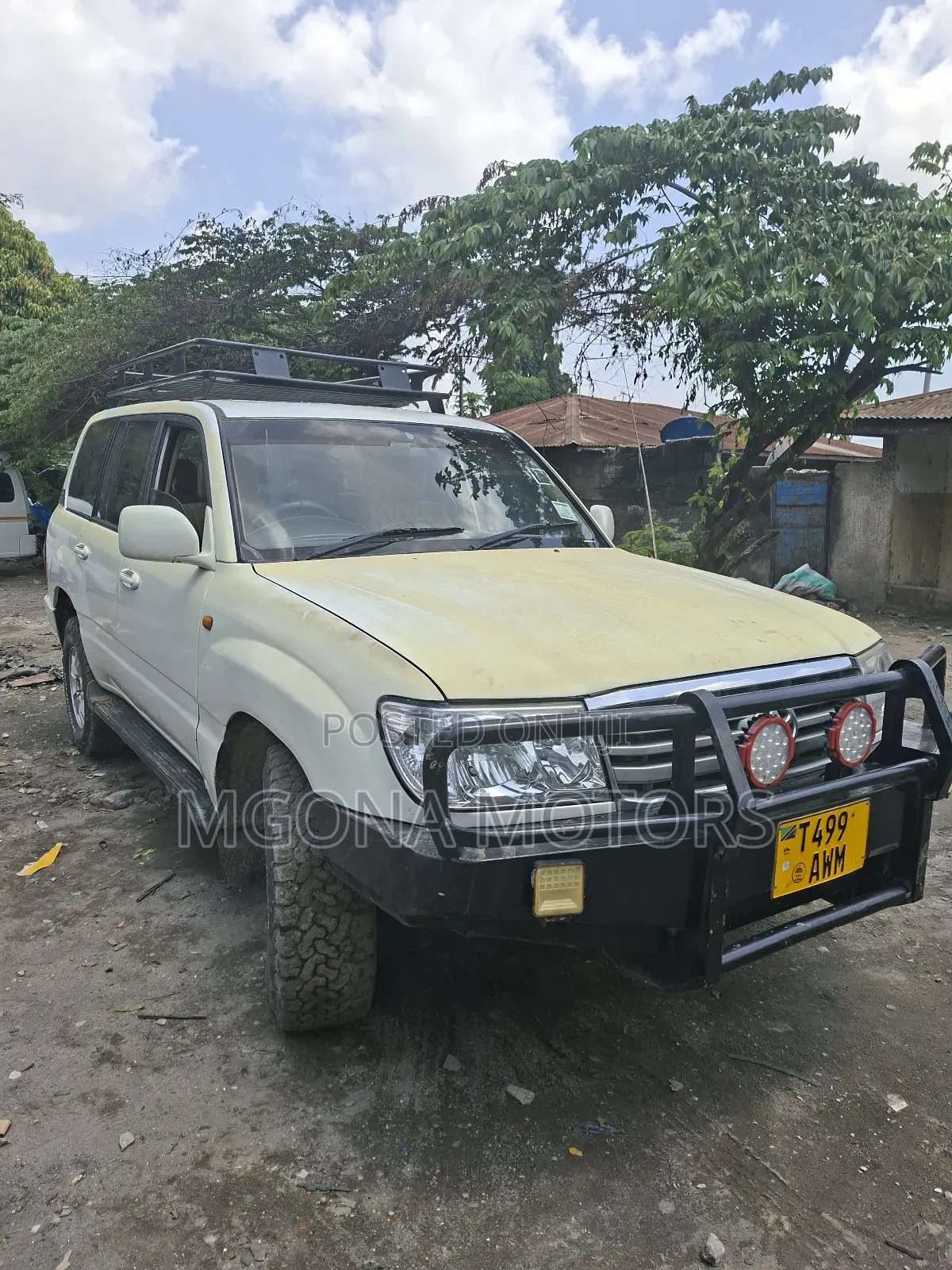 Toyota Land Cruiser 100 4.2 2006 White