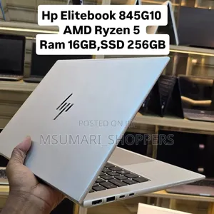 New Laptop HP EliteBook 845 G10 16GB AMD Ryzen 5 SSD 256GB