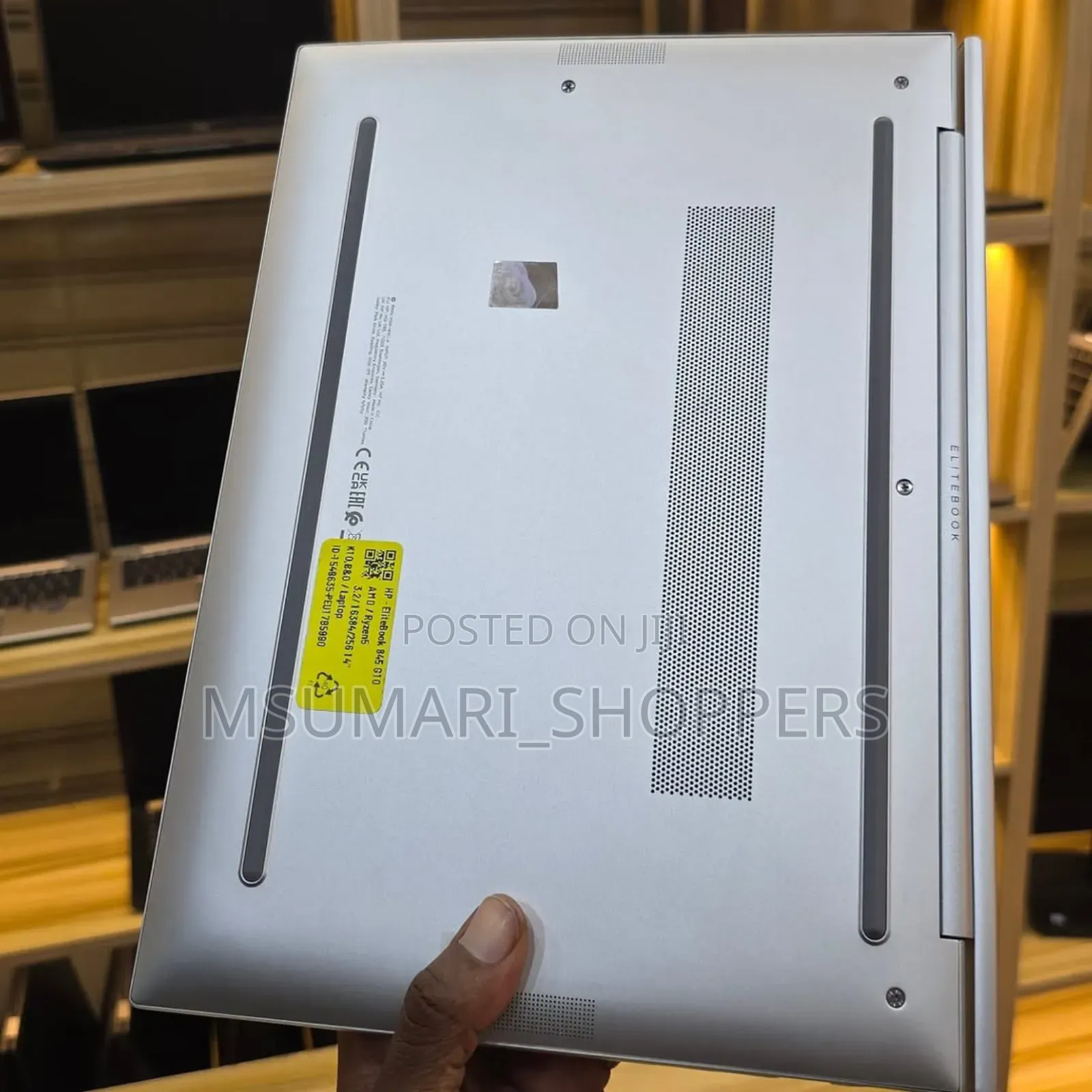 New Laptop HP EliteBook 845 G10 16GB AMD Ryzen 5 SSD 256GB
