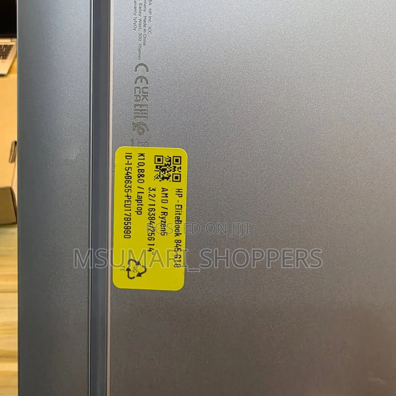 New Laptop HP EliteBook 845 G10 16GB AMD Ryzen 5 SSD 256GB