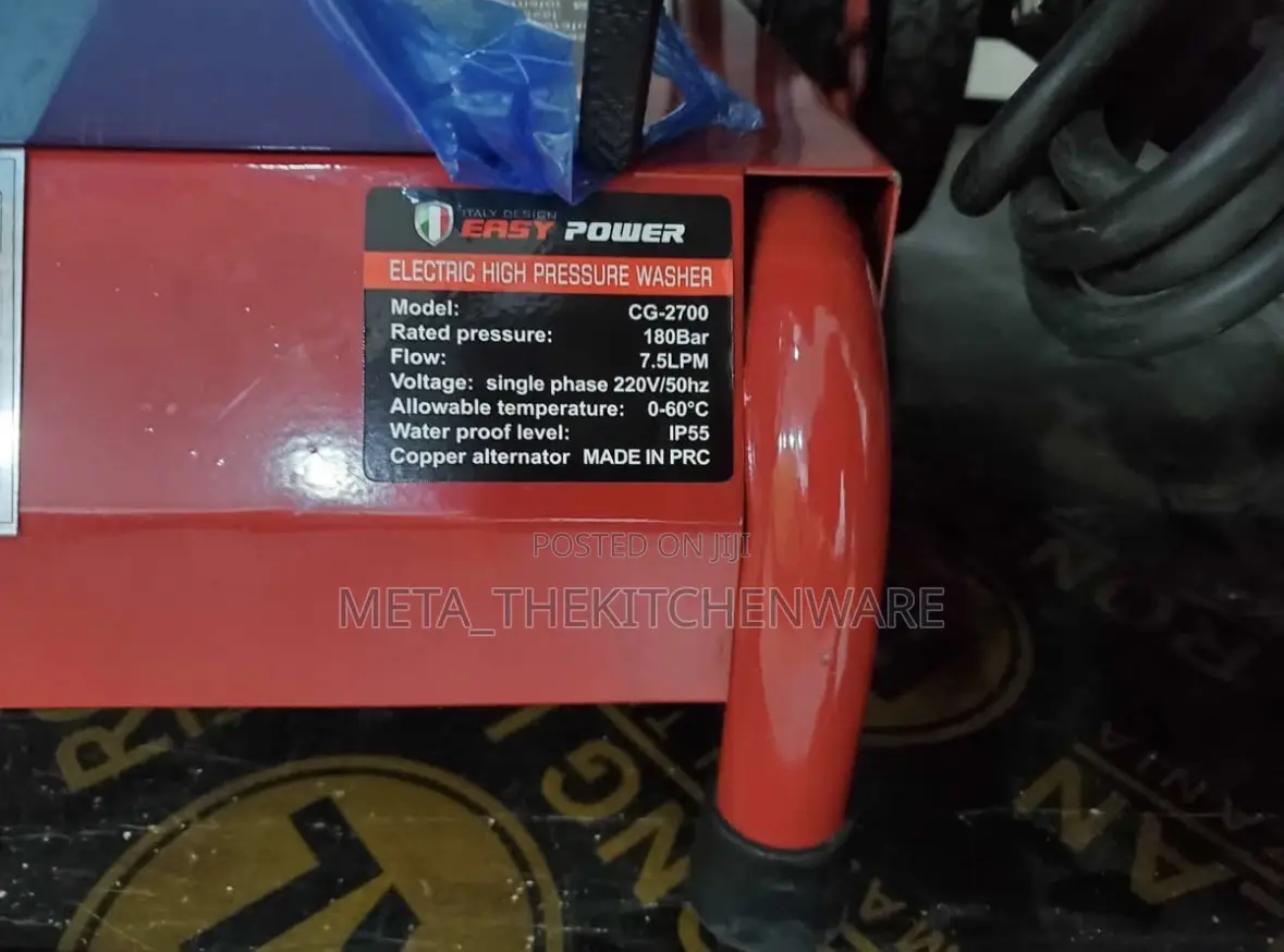 Easy Power Electric High Pressure Washer Cg 2700