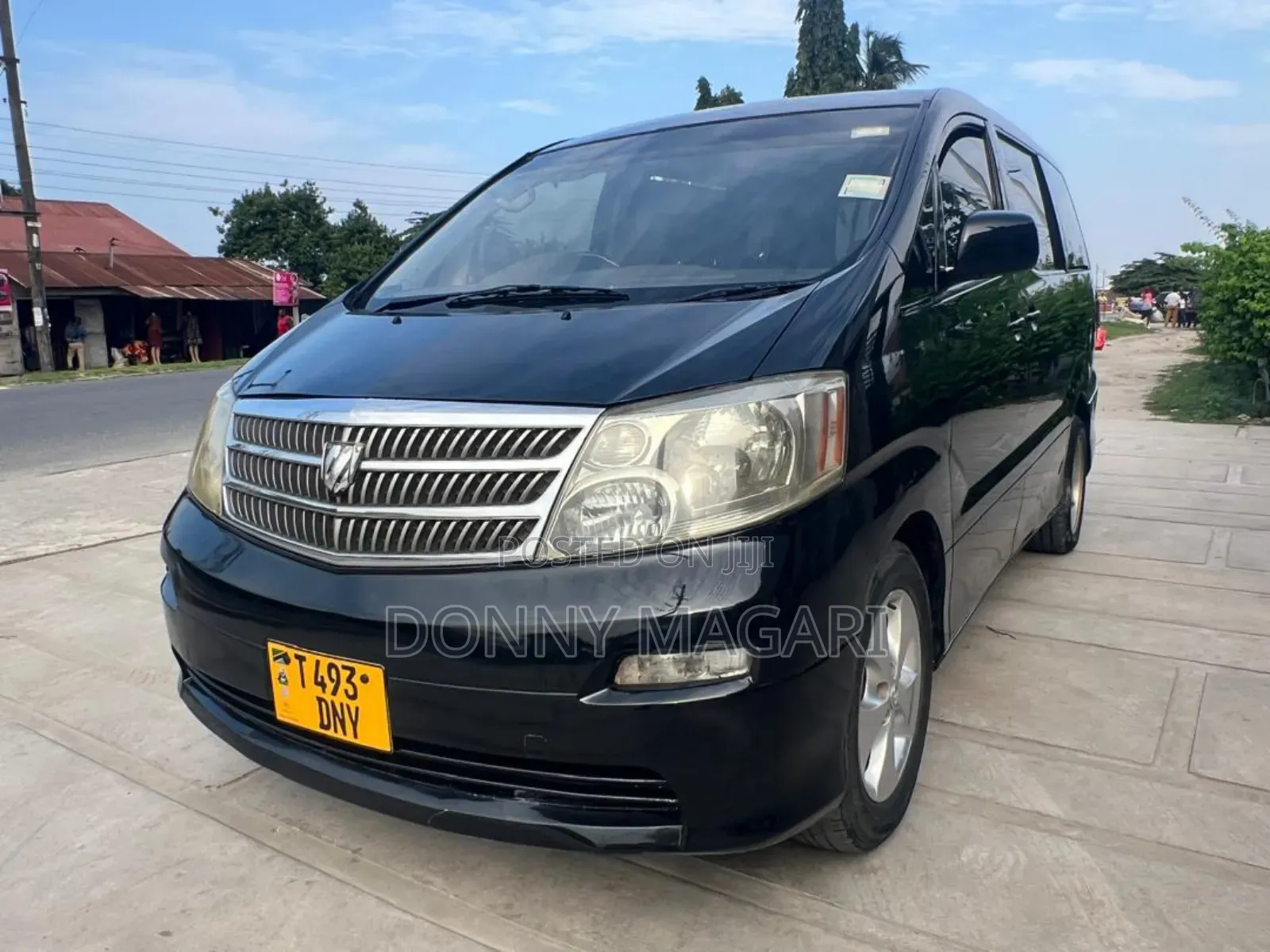 Toyota Alphard 2002 Black