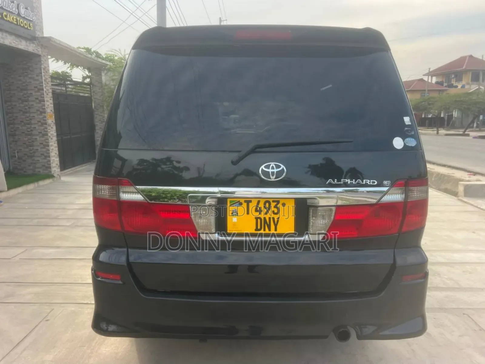 Toyota Alphard 2002 Black
