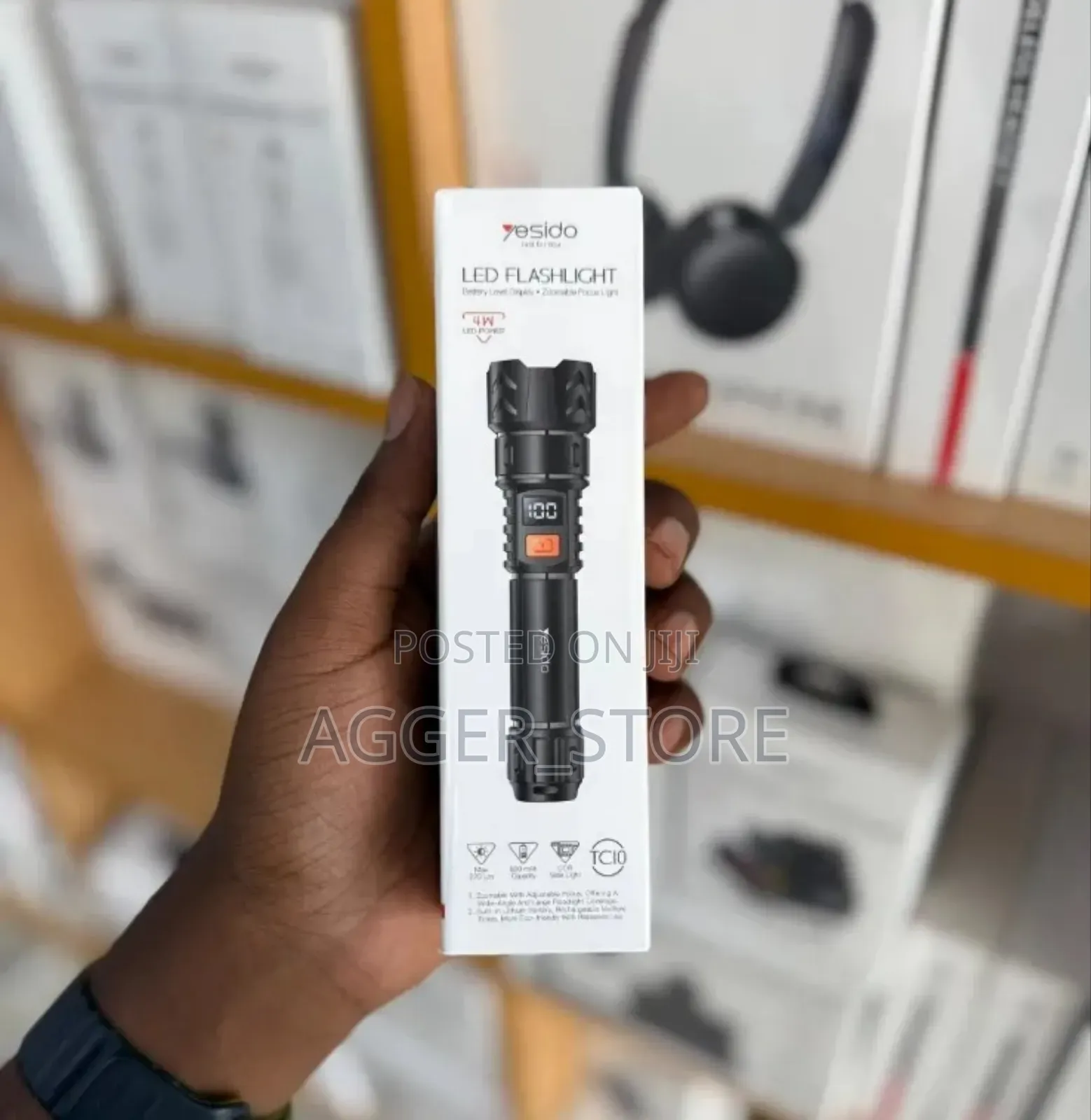 Yesido Tc10 Led Flash Light