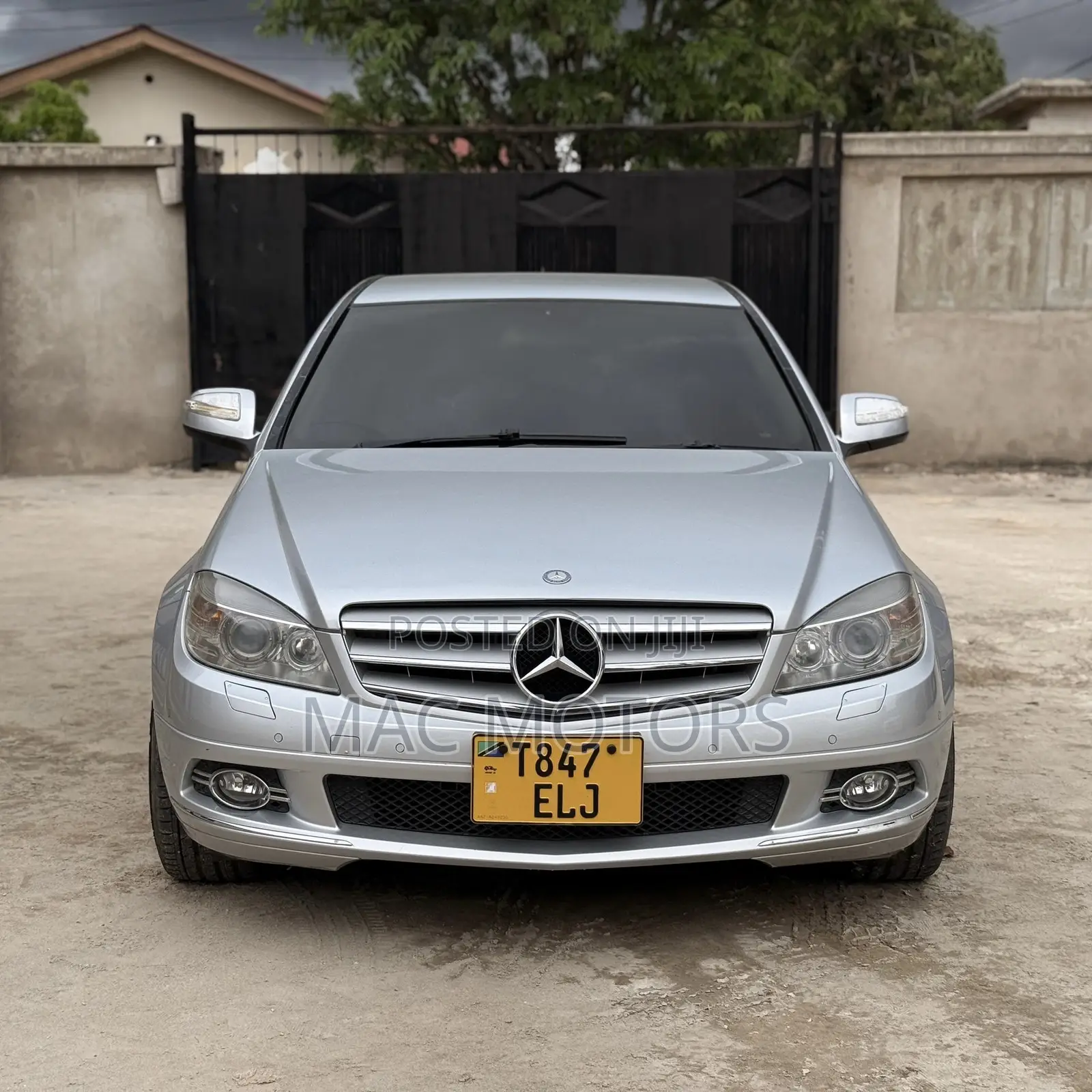 Mercedes-Benz C-Class C 200 CDI (W204) 2008 Silver