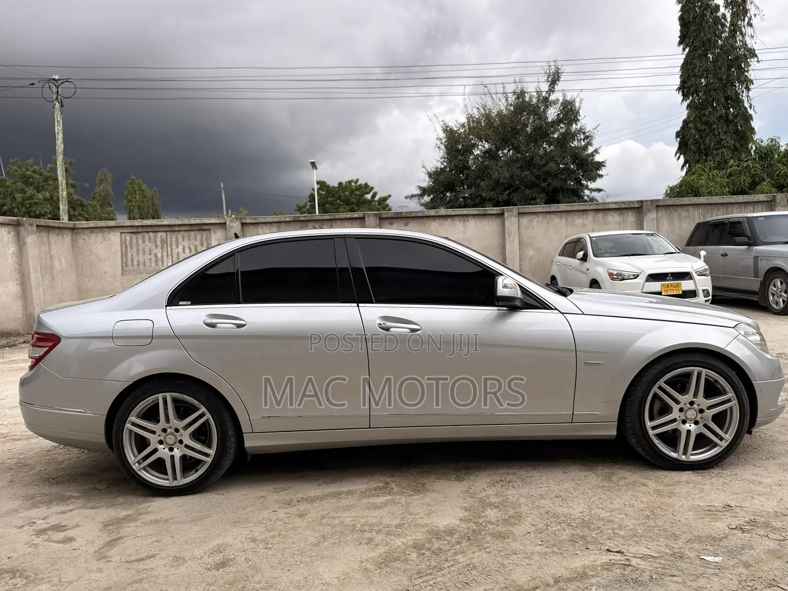 Mercedes-Benz C-Class C 200 CDI (W204) 2008 Silver