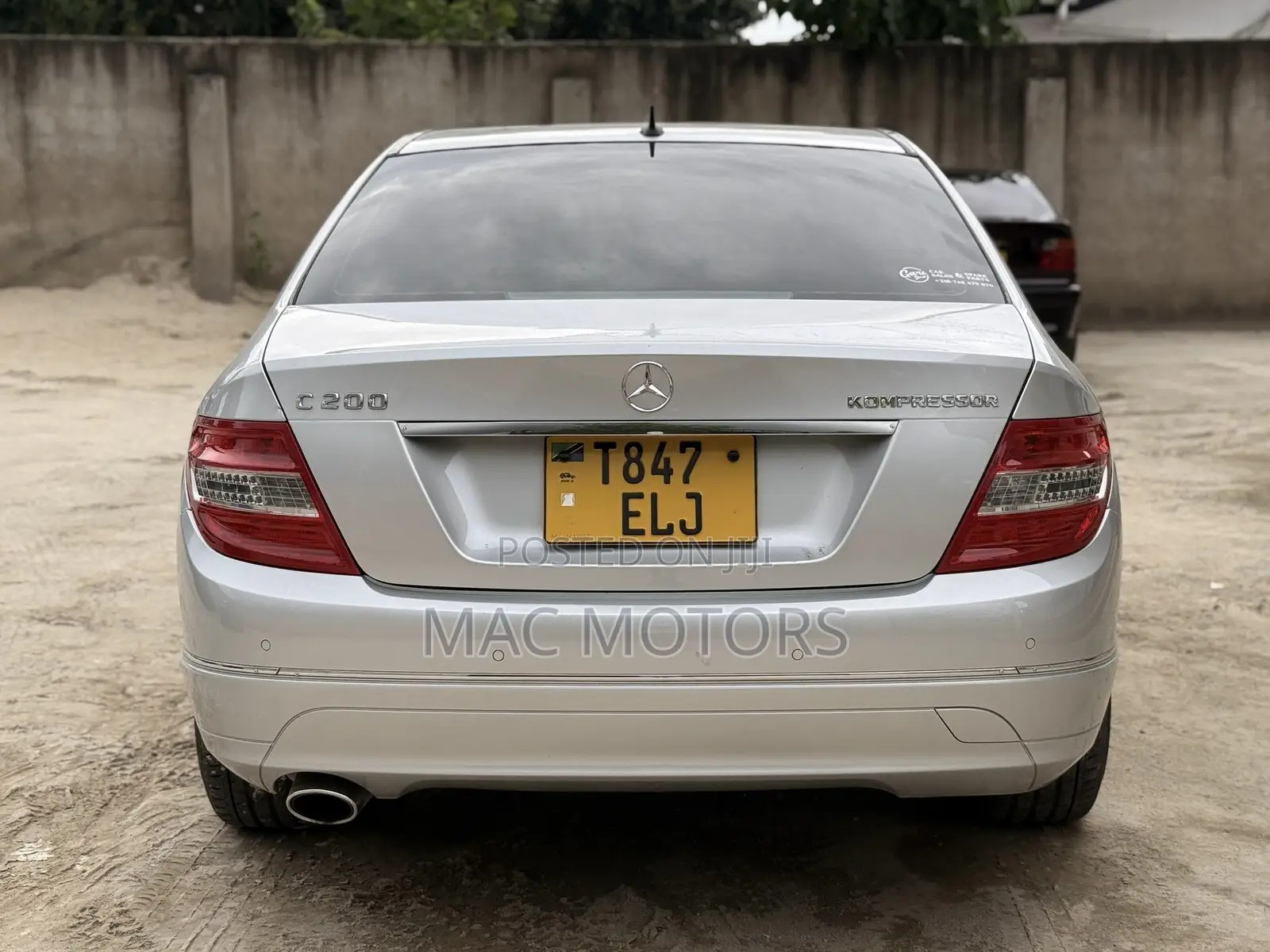 Mercedes-Benz C-Class C 200 CDI (W204) 2008 Silver