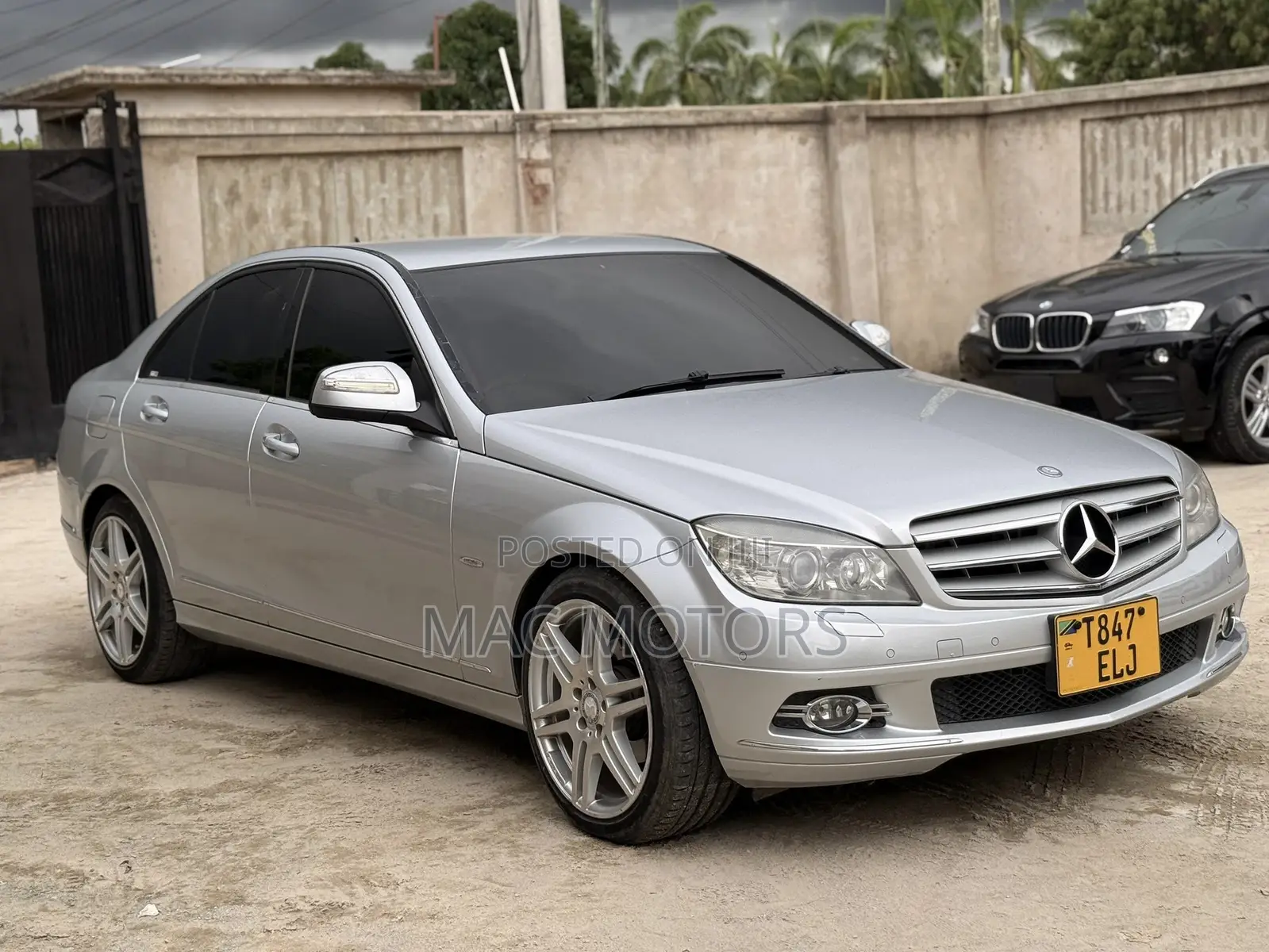Mercedes-Benz C-Class C 200 CDI (W204) 2008 Silver