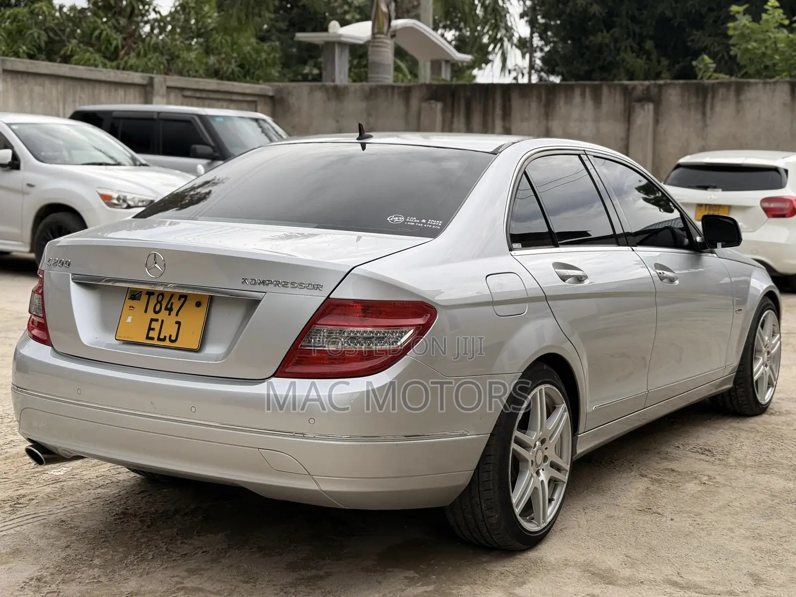 Mercedes-Benz C-Class C 200 CDI (W204) 2008 Silver