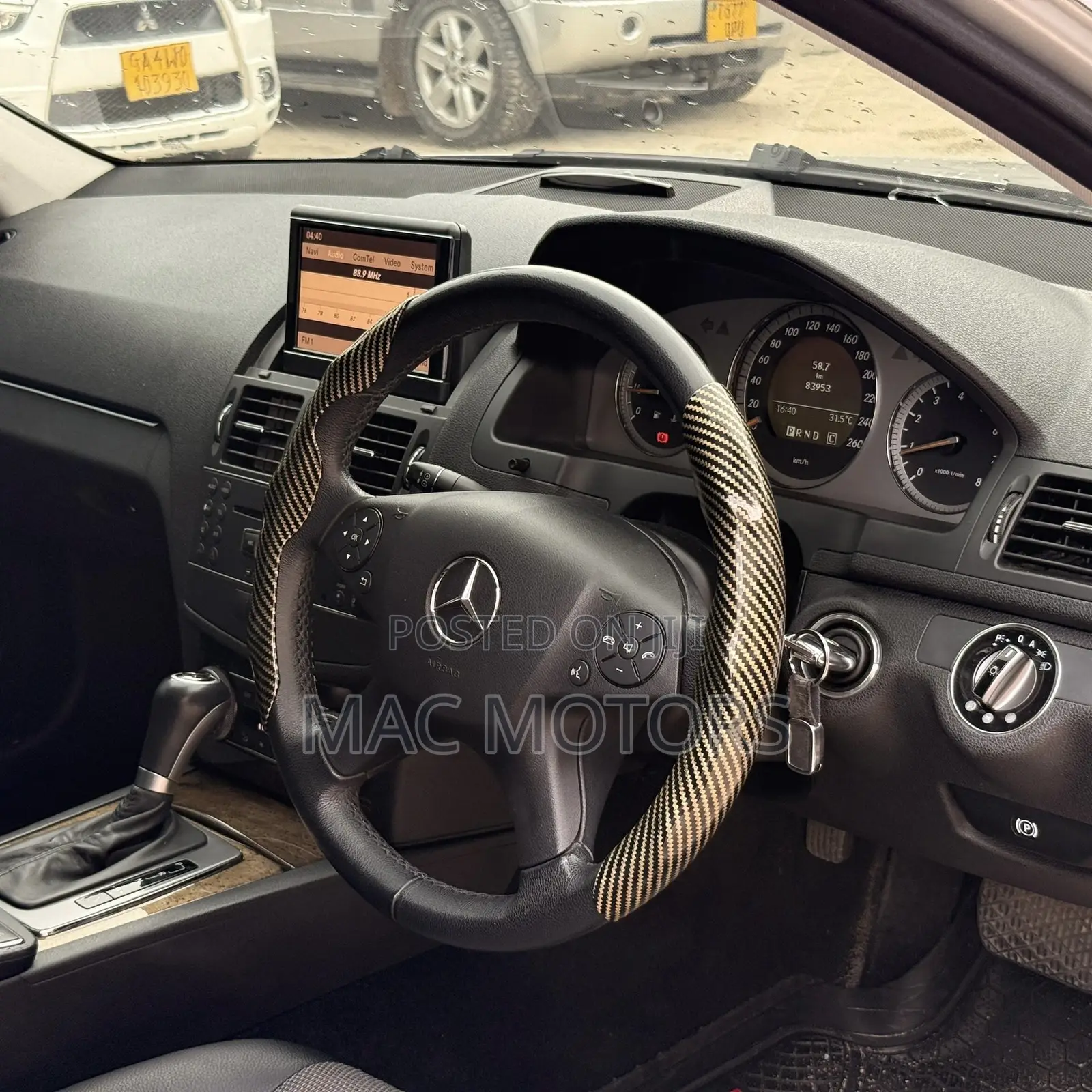Mercedes-Benz C-Class C 200 CDI (W204) 2008 Silver