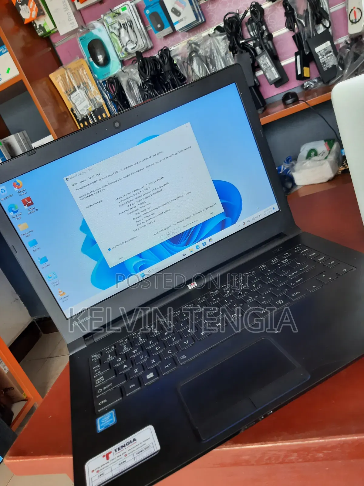 Laptop Toshiba C40 4GB Intel SSD 128GB