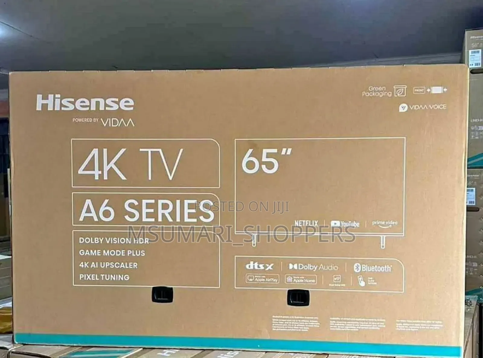 Hisense Inch 65 - Dar Delivery Buree