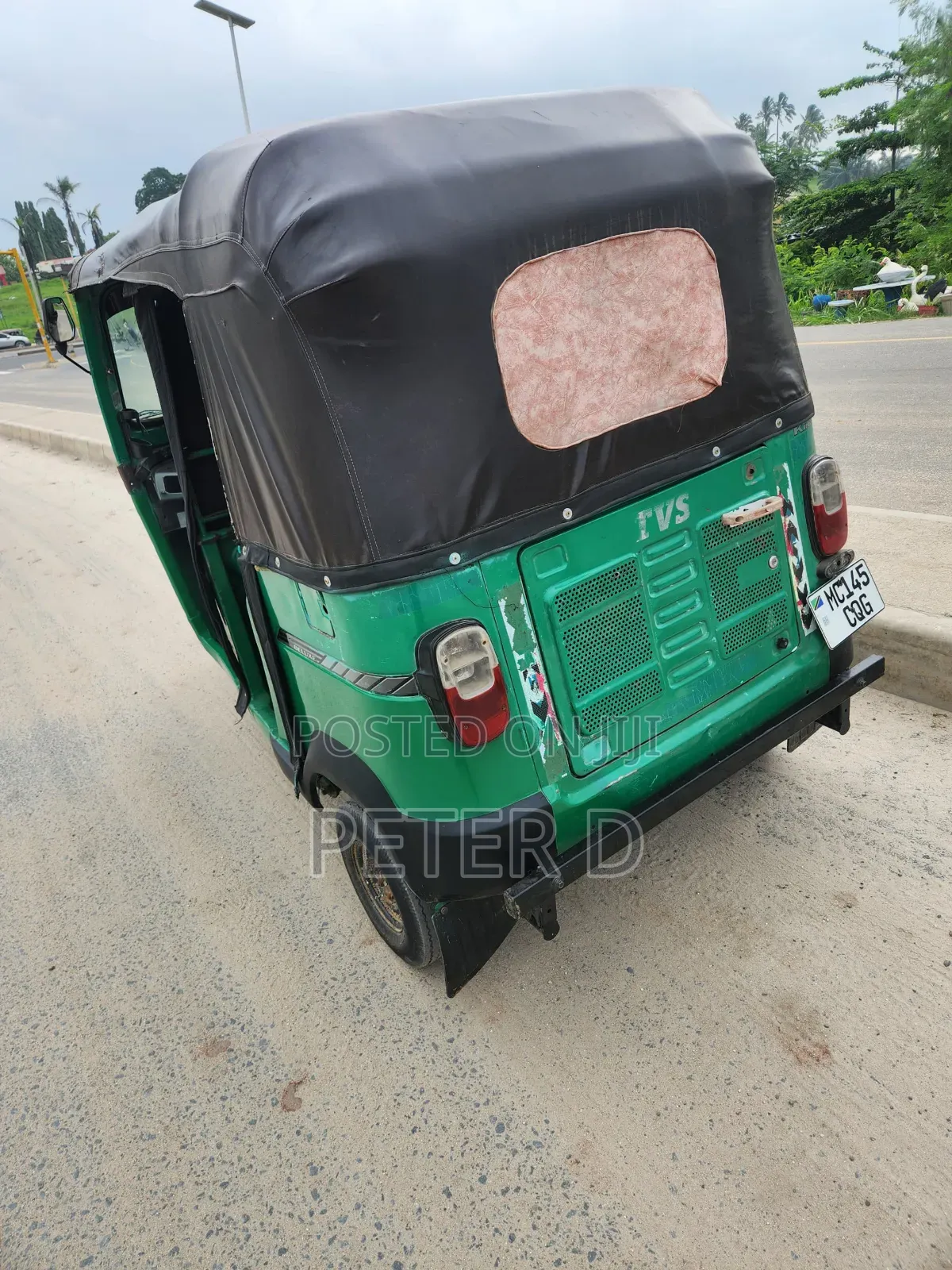 TVS King Deluxe Plus iTouch Start 2023 Green