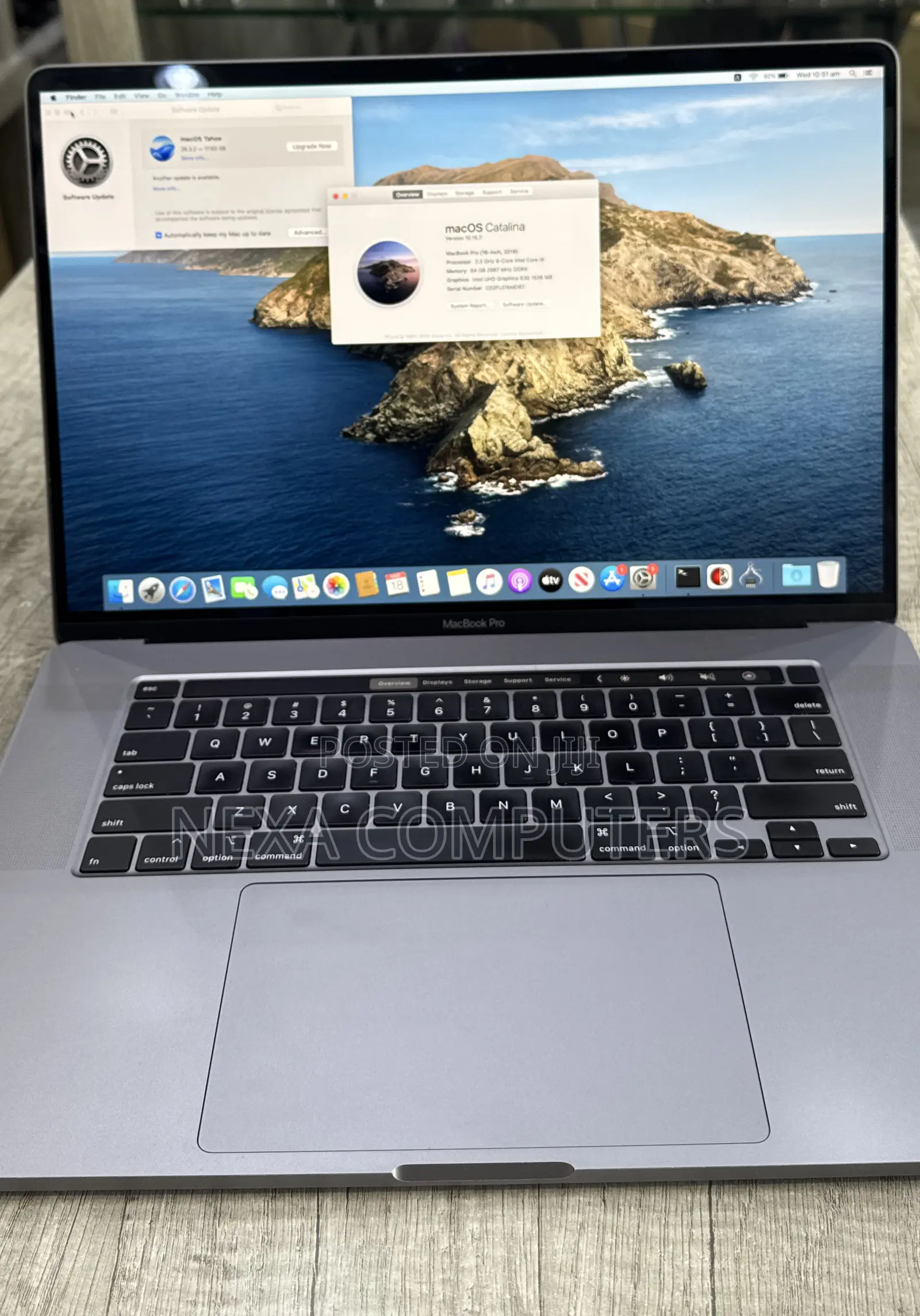 Laptop Apple MacBook Pro 2019 64GB Intel Core i9 SSD 4T