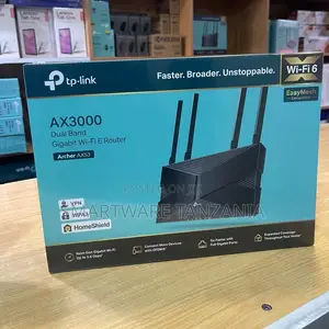 Tp-Link Archer Ax53 Ax3000 Wi-Fi 6 Router Easymesh VPN Wpa3