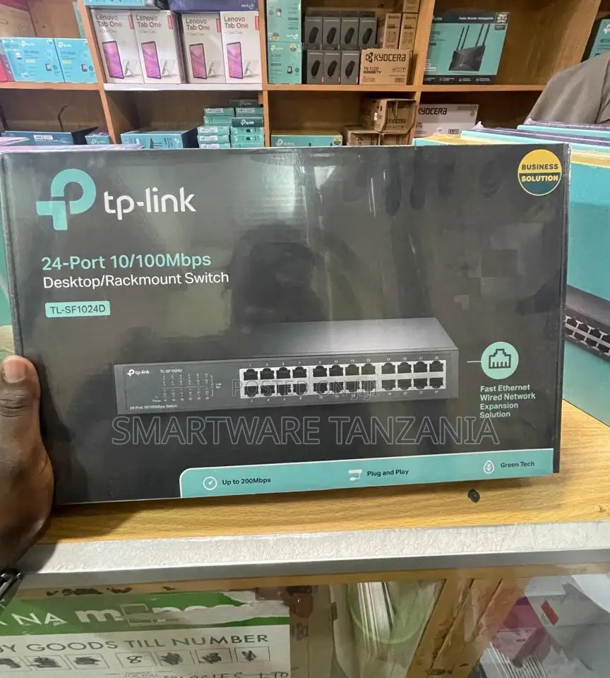 Tp-Link Tl-Sf1024d 24-Port 10/100mbps Rackmount Switch