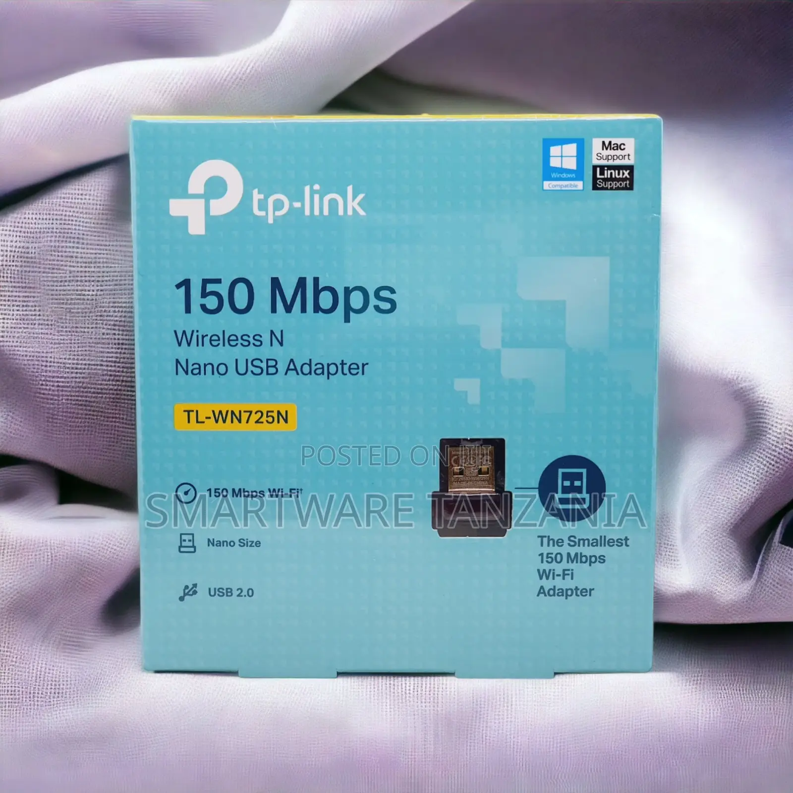 Tp-Link Tl-Wn725n 150mbps Wireless N Nano Usb Wi-Fi Adapter