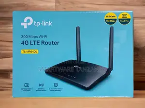 Tp-Link Tl-Mr6400 4g Lte Router 300mbps Sim Card Plug Play