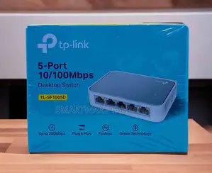 Tp-Link Tl-Sf1005d 5-Port 10/100mbps Fanless Desktop Switch