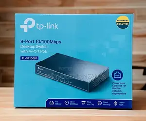 Tp-Link Tl-Sf1008p 8-Port Poe Switch 4-Port 802.3af Steel Body