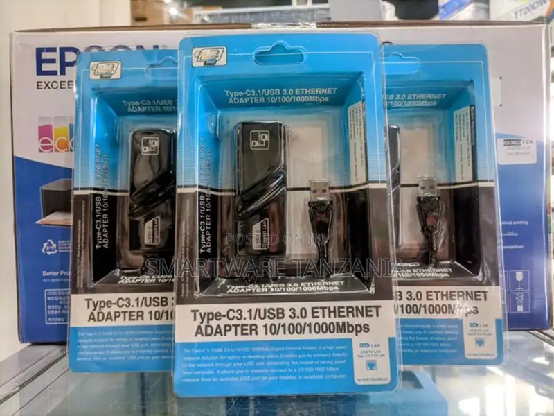 Usb-3.0 to Gigabit Ethernet Adapter 10/100/1000mbps Lan