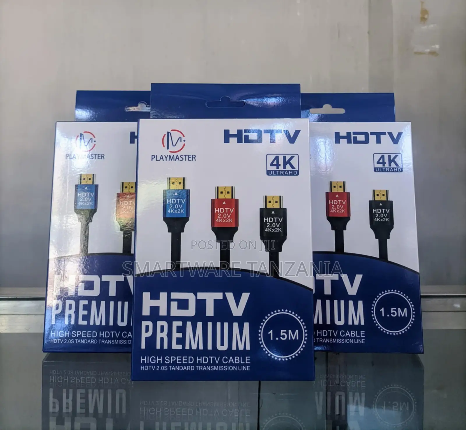 Playmaster HDTV Premium Hdmi 2.0 High Speed Cable 1.5m