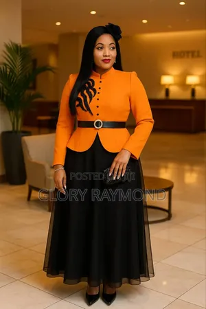 A Beautful Cloth With Belt