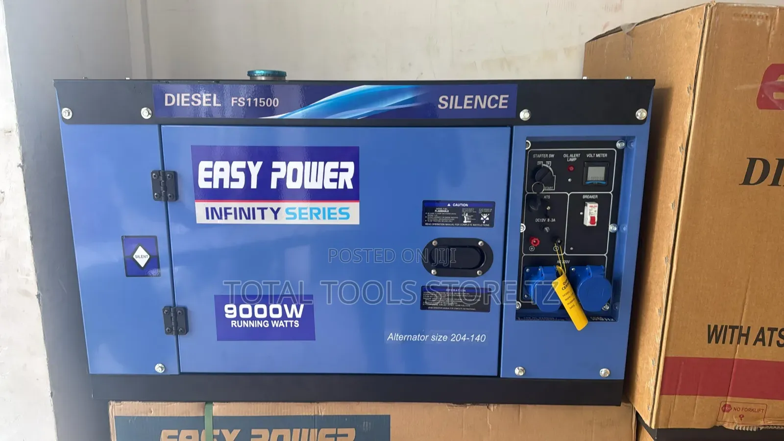 Easy Power Diesel Generator 9kva Single Phase